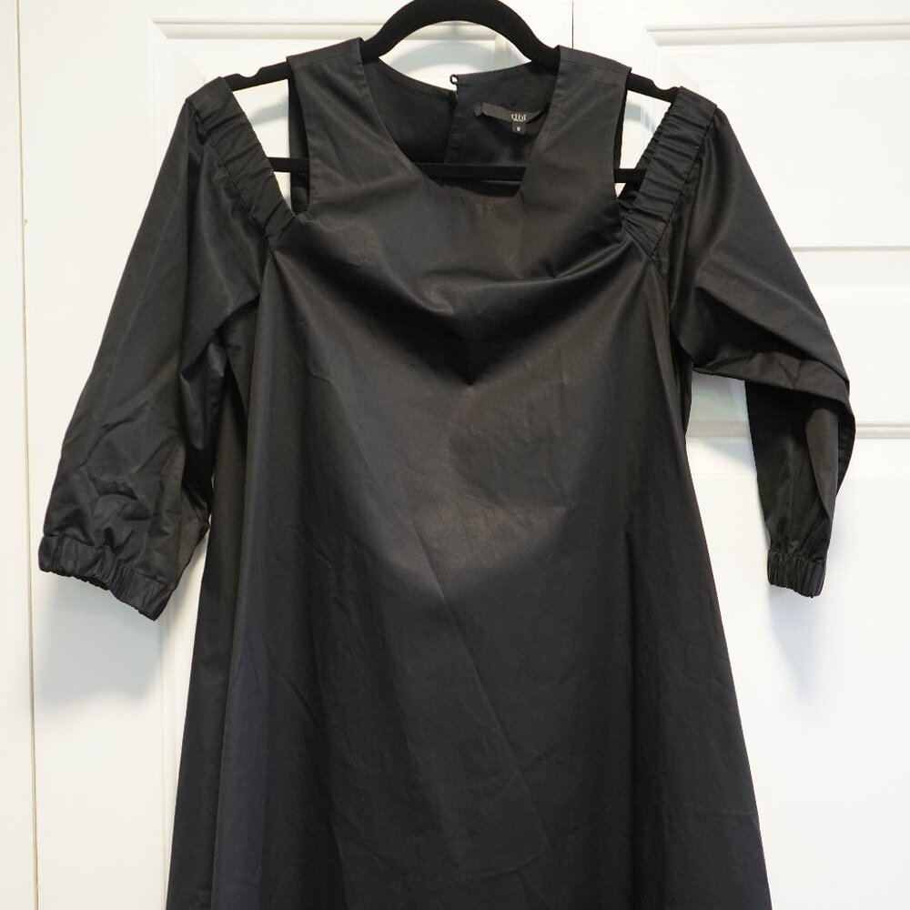 Tibi Size 8 Black Open shoulder Dress - Picture 11 of 12